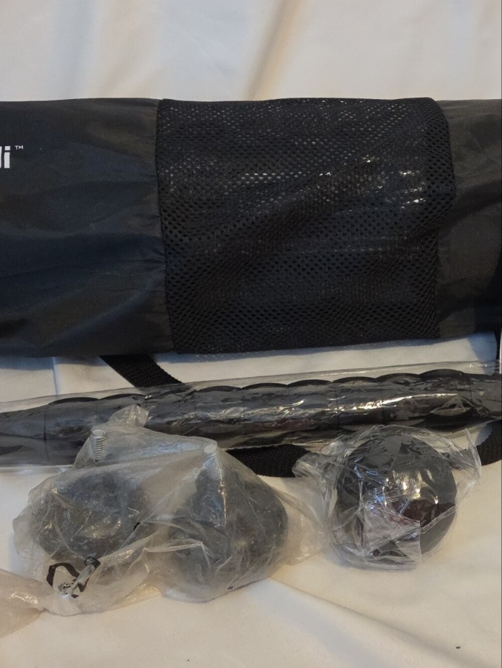 Black Foam Roller Kit with Carry Sleeve